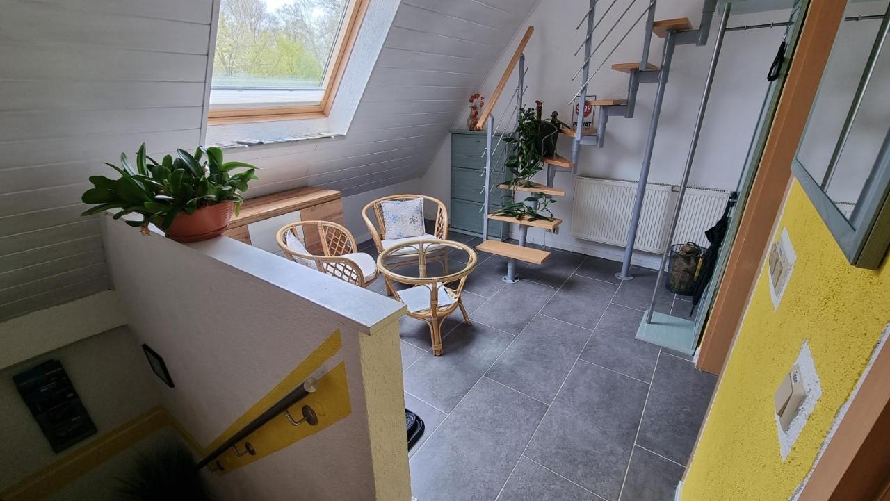 Ferienwohnung Am Park Leipzig Exteriör bild