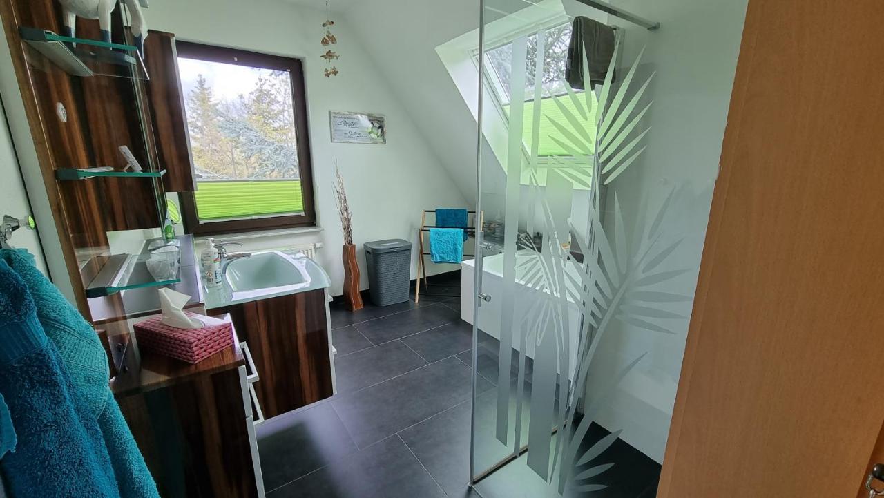 Ferienwohnung Am Park Leipzig Exteriör bild