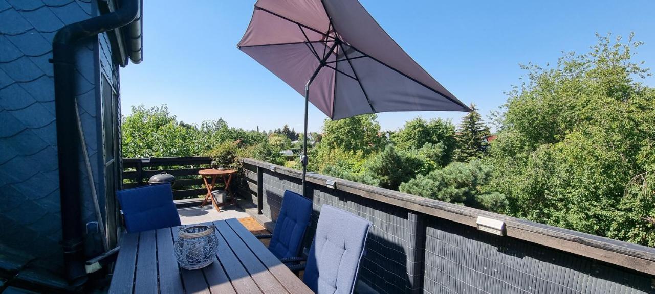 Ferienwohnung Am Park Leipzig Exteriör bild