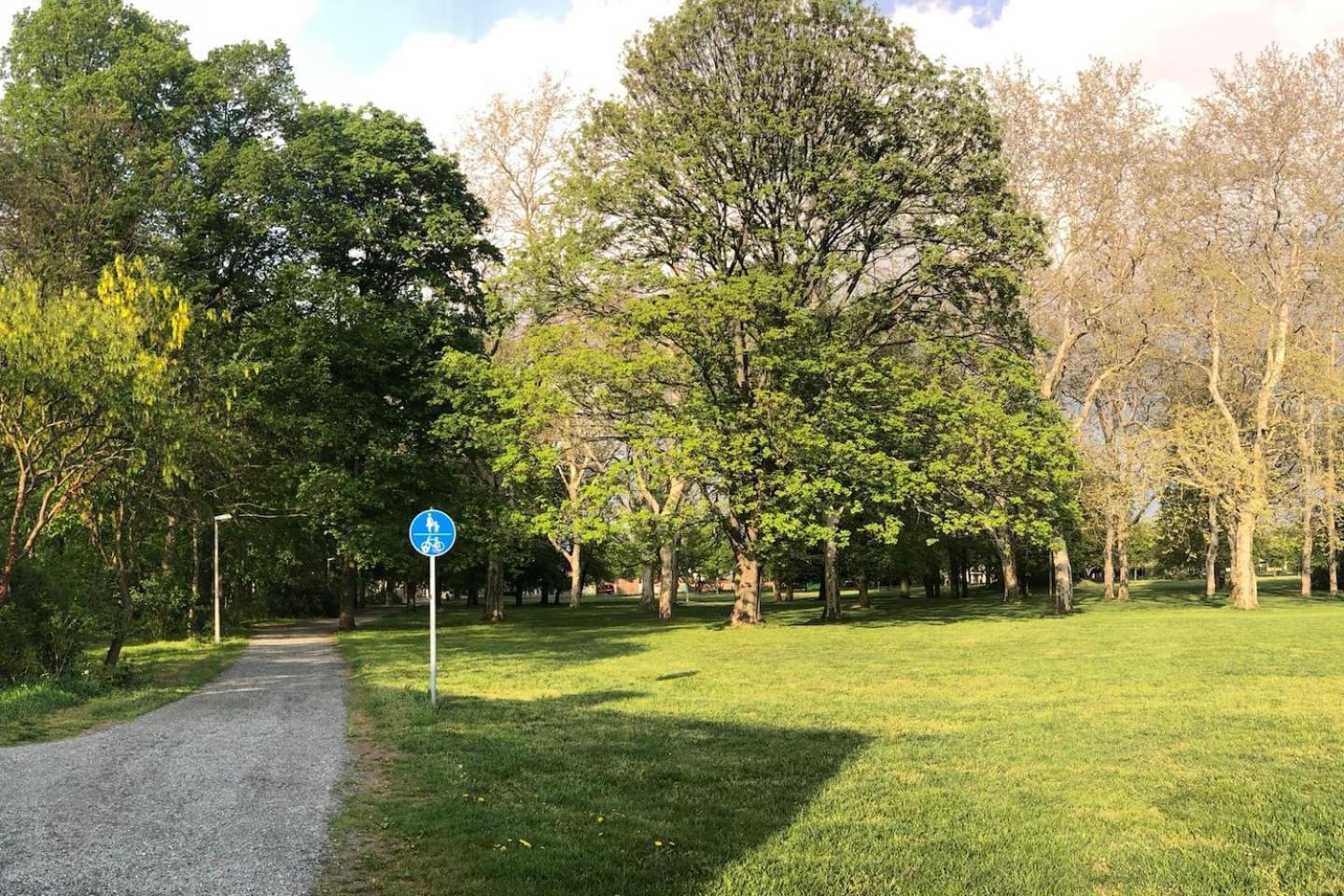 Ferienwohnung Am Park Leipzig Exteriör bild