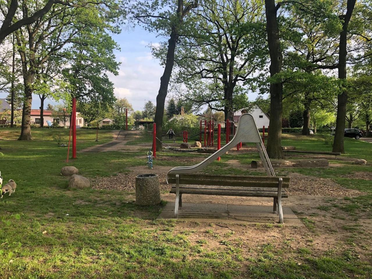 Ferienwohnung Am Park Leipzig Exteriör bild
